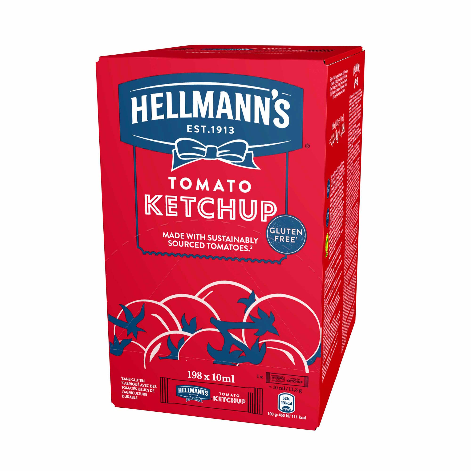 Hellmann's Ketchup w saszetkach 10 ml x 198 saszetek