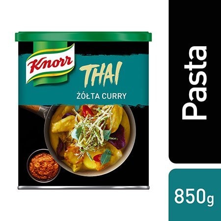Knorr Żółta pasta curry 0,85 kg