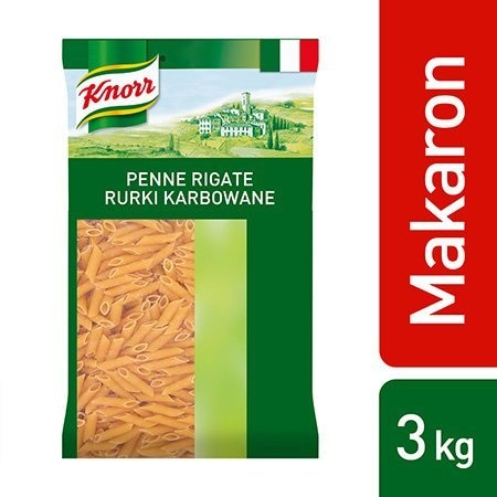 Penne Rigate (Rurki karbowane) Knorr 3 kg - 