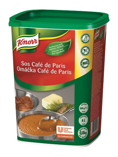 Sos Cafe de Paris Knorr 0,8 kg - 