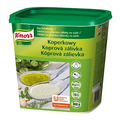 Sos sałatkowy koperkowy Knorr 0,8 kg - 