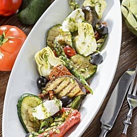 Antipasti warzywne z ricottą (wegetariańskie) Antipasti warzywne z ricottą (wegetariańskie)