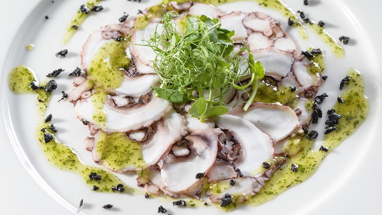 Carpaccio z ośmiornicy