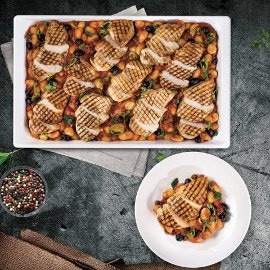 Grillowany filet z kurczaka z sosem Marinara i Gnocchi Grillowany filet z kurczaka z sosem Marinara i Gnocchi