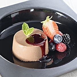 Panna cotta czekoladowa