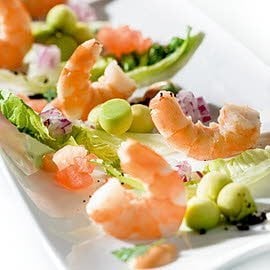 Koktajl z krewetek grenlandzkich i awokado Koktajl z krewetek grenlandzkich i awokado