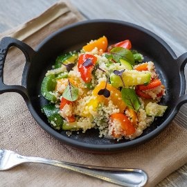 Wegański kuskus z warzywami Wegański kuskus z warzywami