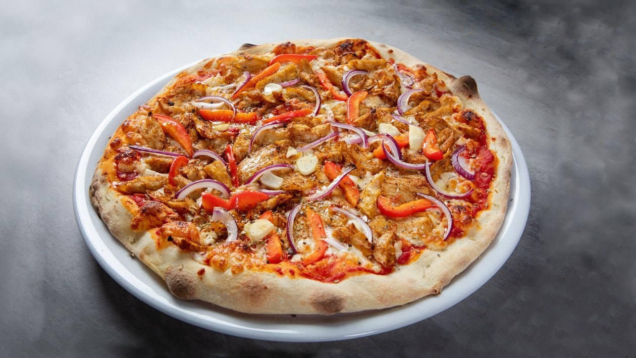 Pizza  wegańska - Kebab – - Przepis