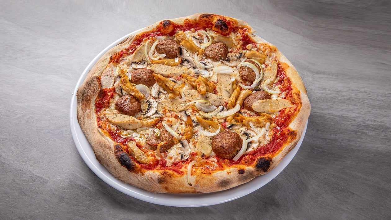 Pizza  wegetariańska - Wiejska – - Przepis