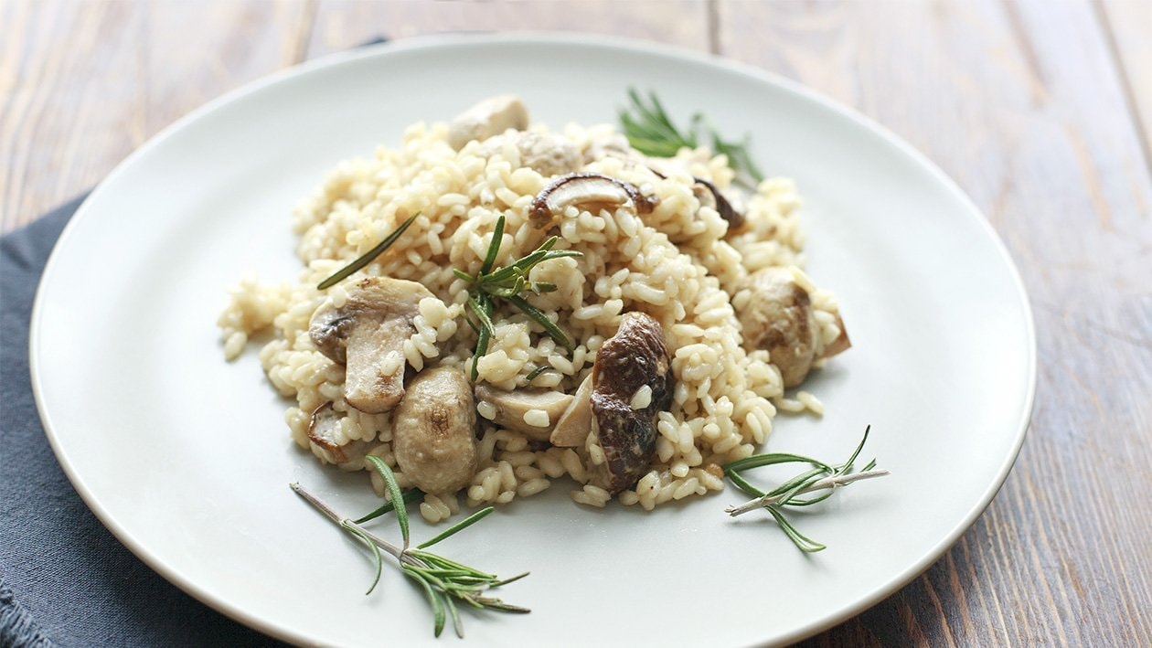 Wegetariańskie risotto grzybowe – - Przepis