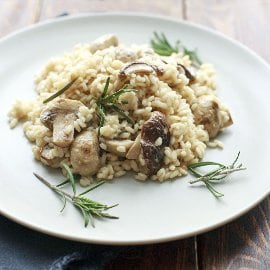 Wegetariańskie risotto grzybowe Wegetariańskie risotto grzybowe