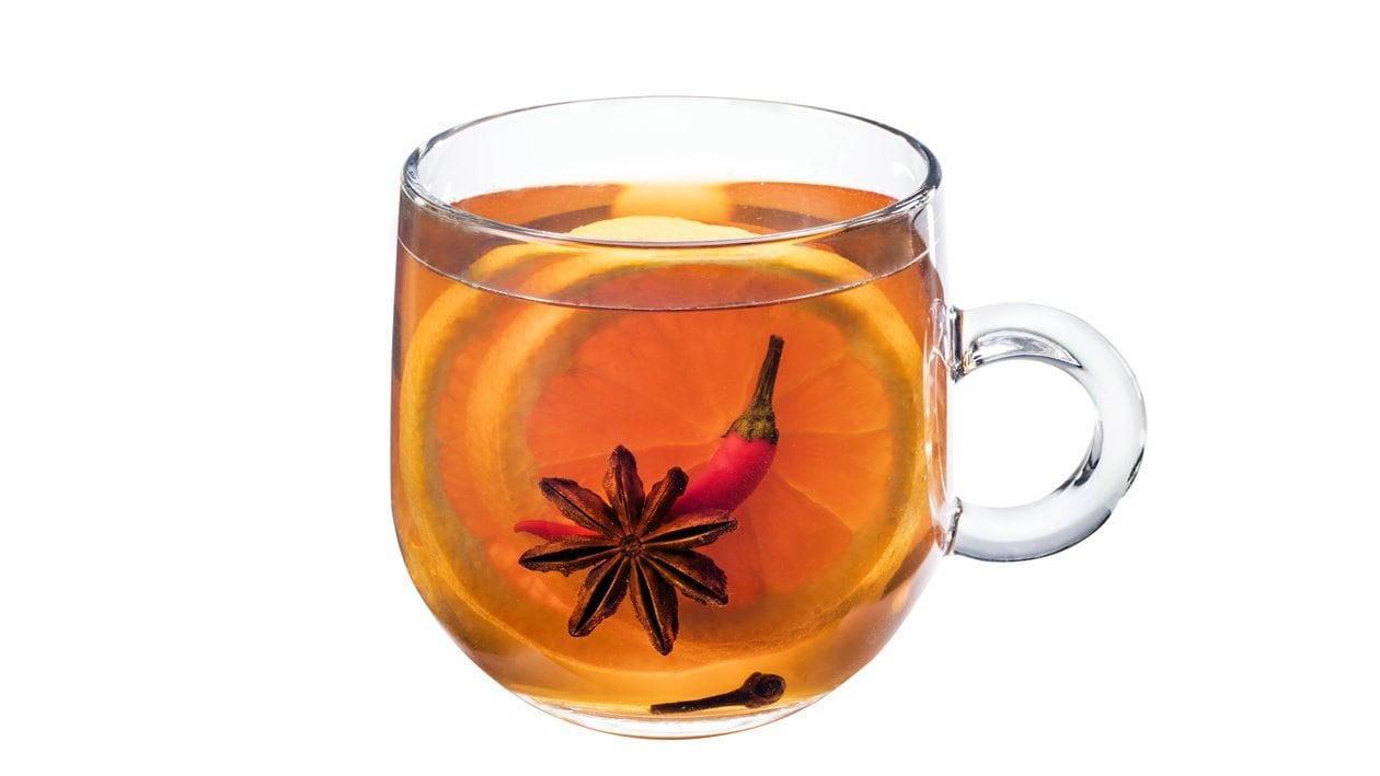 Herbata pomarańcza z chili - – - Przepis
