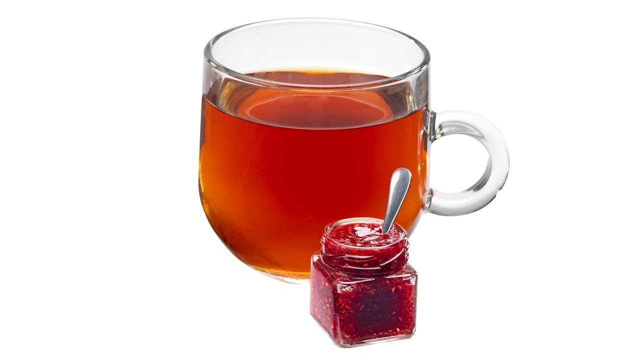 Herbata z domową konfiturą – - Przepis