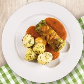 Gołąbki w sosie pomidorowym Gołąbki w sosie pomidorowym