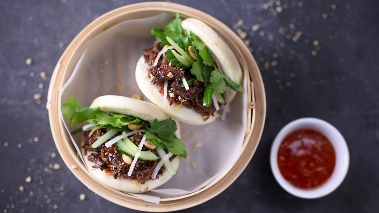 Gua bao – bułka na parze z duszonymi polikami – - Przepis