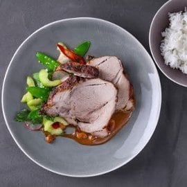 Wolno pieczona wieprzowina w stylu koreańskim Wolno pieczona wieprzowina w stylu koreańskim