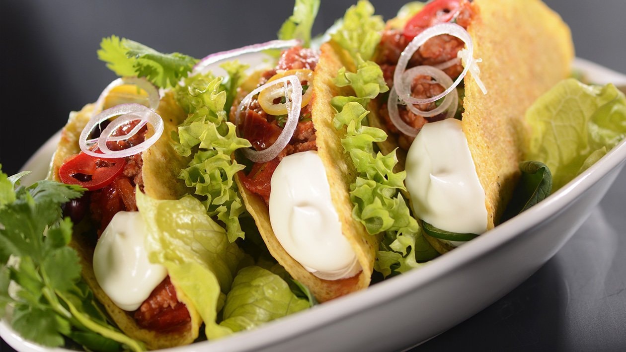 Tacos de chili con carne – - Przepis