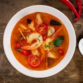 Zupa krewetkowa Tom Yum Zupa krewetkowa Tom Yum