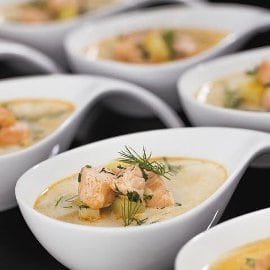 Zupa z łososia Zupa z łososia