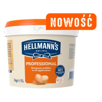 Hellmann's Majonez Professional 5L - O wysokiej wydajności