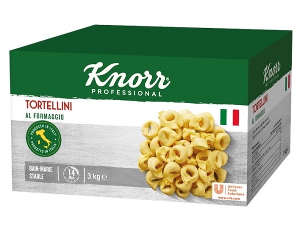 Tortellini z nadzieniem serowym Knorr Professional 3 kg - 