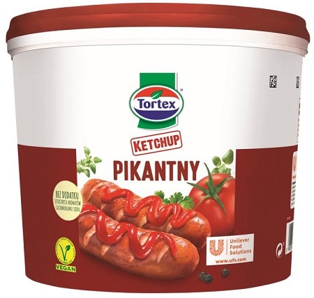 Tortex Ketchup pikantny 5,5 kg - 