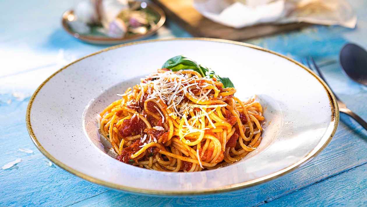 Spaghetti Napolitana – - Przepis