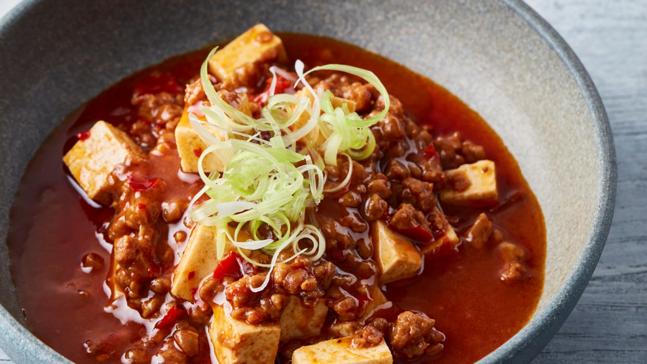 Nowoczesne mapo tofu – - Przepis