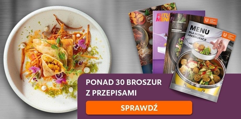 Broszury z przepisami od Unilever Food Solutions