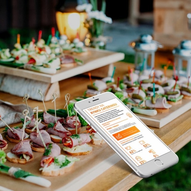 Trendy na rynku cateringu 2018 - infografika