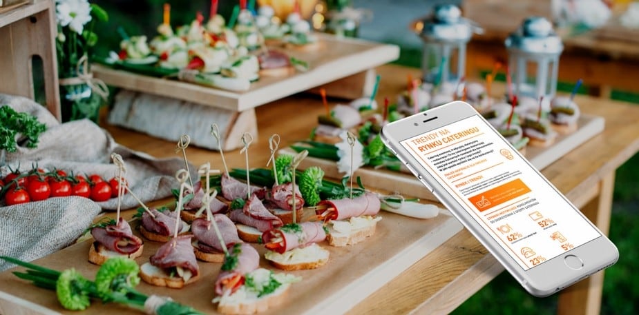 Trendy na rynku cateringu 2018 - infografika